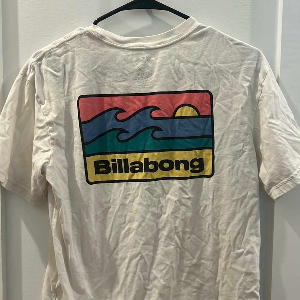 Off-white billabong tee